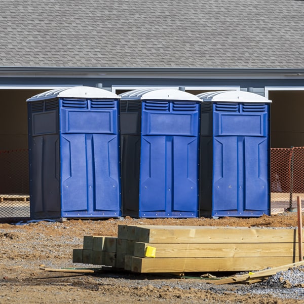 are there any restrictions on where i can place the porta potties during my rental period in El Rito